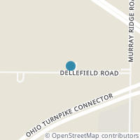 Map location of 42844 Dellefield Rd, Elyria OH 44035
