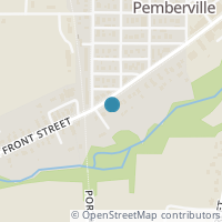 Map location of 311 W Front St, Pemberville OH 43450
