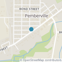 Map location of 124 W Front St, Pemberville OH 43450