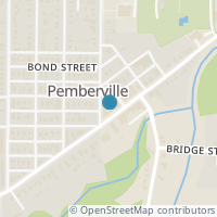 Map location of 133 E Front St, Pemberville OH 43450