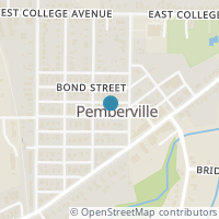 Map location of 114 Perry St, Pemberville OH 43450