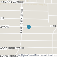 Map location of 12828 Oak Park Blvd, Garfield Heights OH 44125