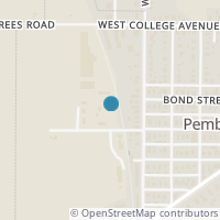 Map location of Perry St, Pemberville OH 43450