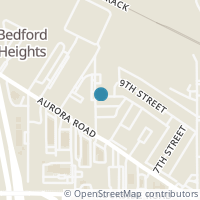 Map location of 25021 Aurora Rd Trlr 75, Bedford Hts OH 44146