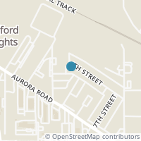 Map location of 25021 Aurora Rd Trlr 128, Bedford Hts OH 44146