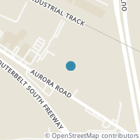 Map location of 23381 Aurora Rd Trlr 328, Bedford Hts OH 44146