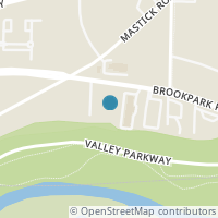 Map location of 22319 Brookpark Rd, Fairview Park OH 44126