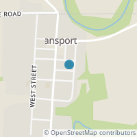 Map location of 1170 Water St, Evansport OH 43519