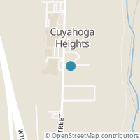 Map location of 4895 E 71St St, Cleveland OH 44125