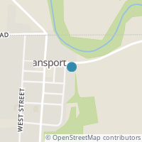 Map location of 1469 Water St, Evansport OH 43519