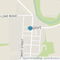 Map location of 1110 S Main St, Evansport OH 43519