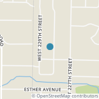 Map location of 5200 W 228Th St, Fairview Park OH 44126