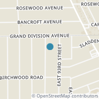 Map location of 4635 E 90Th St, Garfield Hts OH 44125