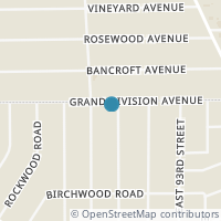 Map location of 4616 E 88Th St, Garfield Heights OH 44125