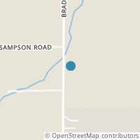 Map location of 19426 Bradner Rd, Pemberville OH 43450