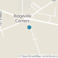 Map location of S651 County Road 20A 20A, Ridgeville Corners OH 43555
