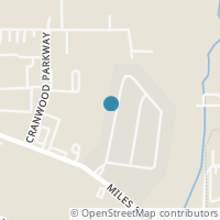Map location of 11145 Dandridge Dr, Warrensville Heights OH 44128