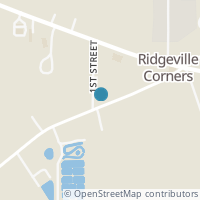 Map location of 614 1St St, Ridgeville Corners OH 43555