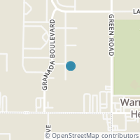 Map location of 4510 Granada Blvd #3, Warrensville Heights OH 44128