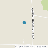 Map location of 8189 Kinsman Nickerson Rd, Kinsman OH 44428