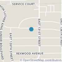 Map location of 12910 Thornhurst Ave, Garfield Heights OH 44105