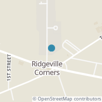 Map location of 764 S County Rd 20B, Ridgeville Corners OH 43555
