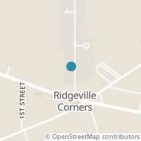 Map location of S773 County Road 20B, Ridgeville Corners OH 43555