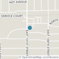 Map location of 4387 E 131St St, Garfield Heights OH 44105