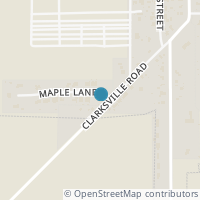 Map location of 104 Maple Ln, Edgerton OH 43517