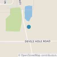 Map location of 4422 Devils Hole Rd, Pemberville OH 43450