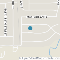 Map location of 19219 Cherrywood Ln, Warrensville Heights OH 44128