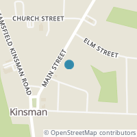 Map location of 8288 Main St, Kinsman OH 44428