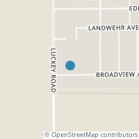 Map location of 14 Broadview Ave, Luckey OH 43443