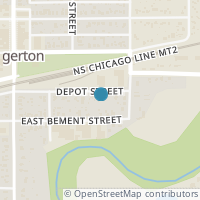Map location of 248 Depot St, Edgerton OH 43517