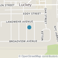 Map location of 340 Welling Ave, Luckey OH 43443