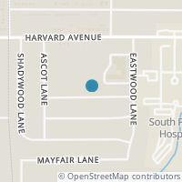 Map location of 19513 Brookfield Ln, Warrensville Heights OH 44122