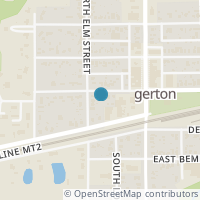 Map location of 137 W Indiana St, Edgerton OH 43517