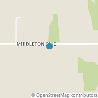 Map location of 2597 Middleton Pike, Luckey OH 43443