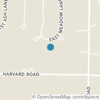 Map location of 4028 E Meadow Ln, Beachwood OH 44122