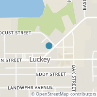 Map location of 216 Krotzer Ave, Luckey OH 43443