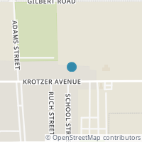 Map location of 502 Krotzer Ave, Luckey OH 43443