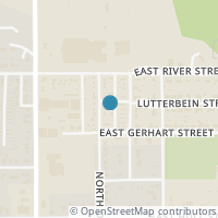 Map location of 428 N Oak St, Edgerton OH 43517