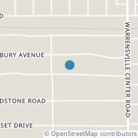 Map location of 19811 Shakerwood Rd, Warrensville Heights OH 44122