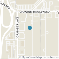 Map location of Walnut Hills Ave, Orange OH 44022
