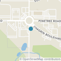 Map location of 3645 Lander Rd #3649, Pepper Pike OH 44124