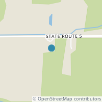 Map location of 9524 State Route 5, Kinsman OH 44428