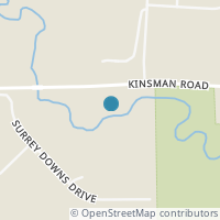 Map location of 8801 Kinsman Rd, Novelty OH 44072