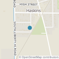 Map location of 204 Watts St, Haskins OH 43525