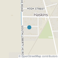 Map location of 109 Sugar St, Haskins OH 43525