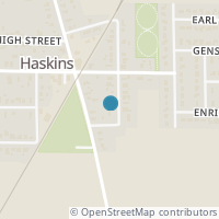 Map location of 116 S Church St, Haskins OH 43525